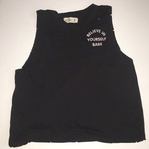 Hollister crop top